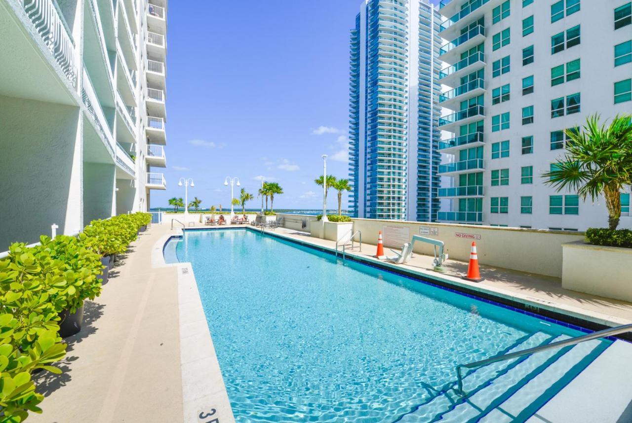 Wonderful Condo In Brickell With Pool And Gym Miami Exterior foto